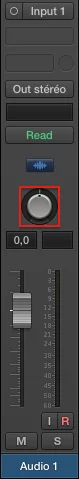 Les pistes stéréo dans Logic Pro X