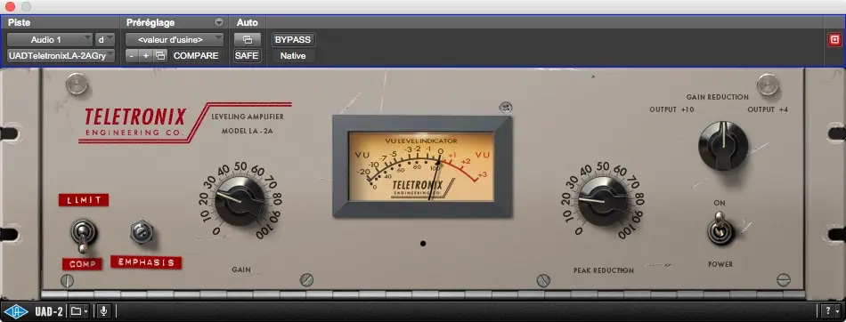 teletronic la-2a gray edition